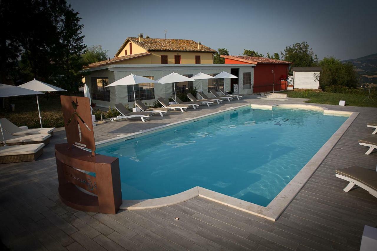 Agriturismo Le Capannacce Urbania Dış mekan fotoğraf